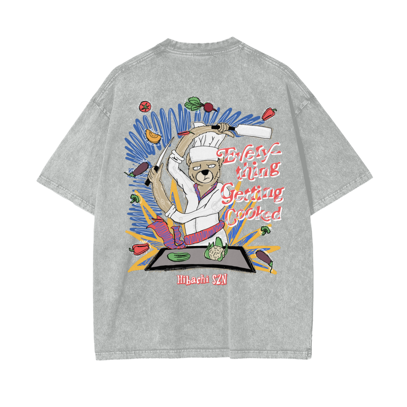 Oversize Short Sleeve Washed T-Shirt