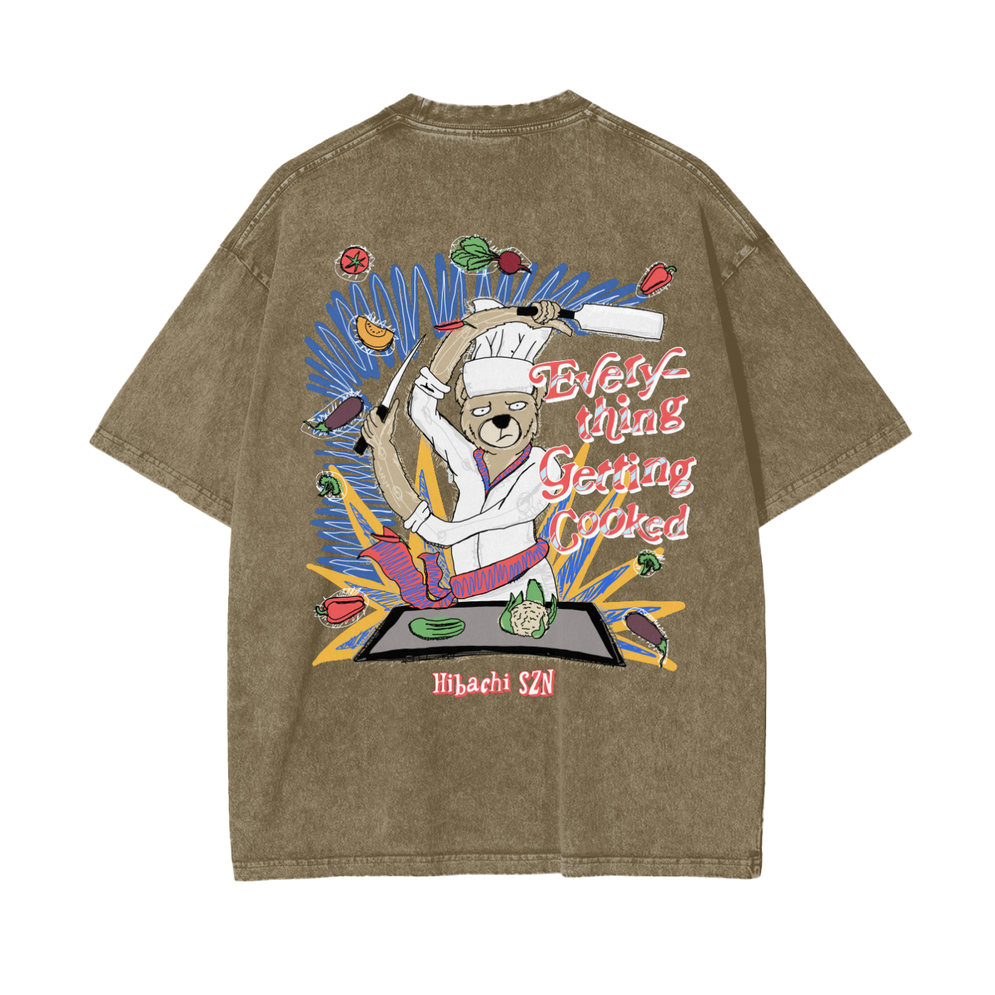 Oversize Short Sleeve Washed T-Shirt
