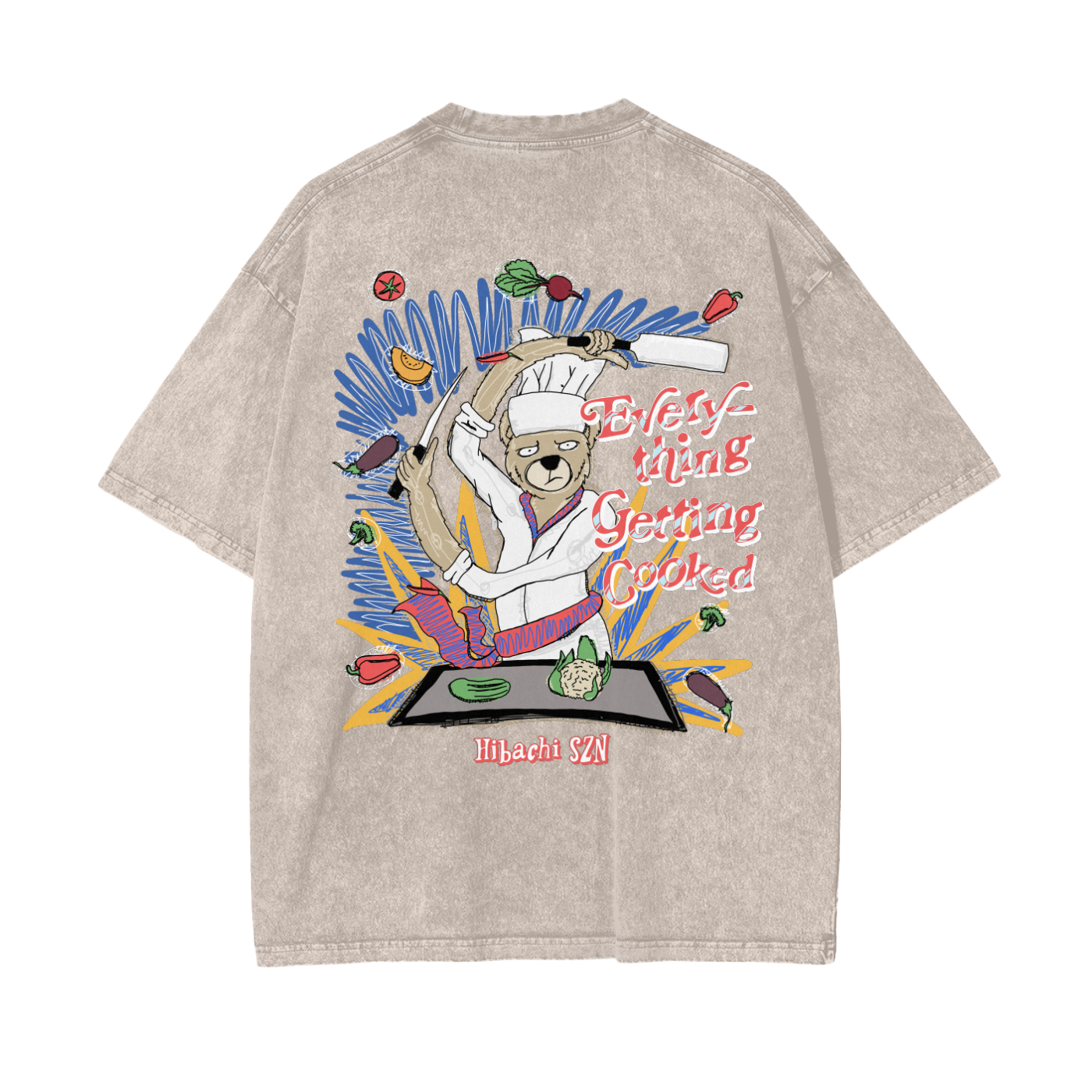 Oversize Short Sleeve Washed T-Shirt
