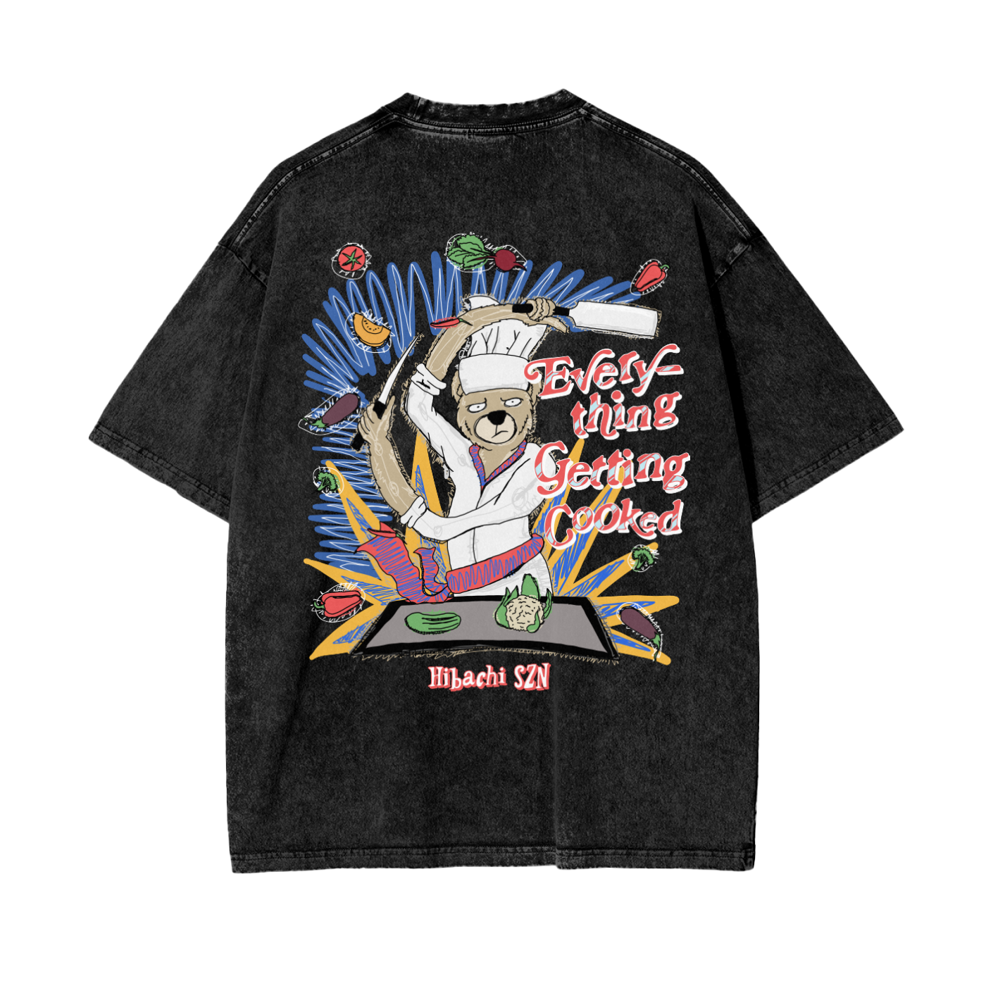 Oversize Short Sleeve Washed T-Shirt