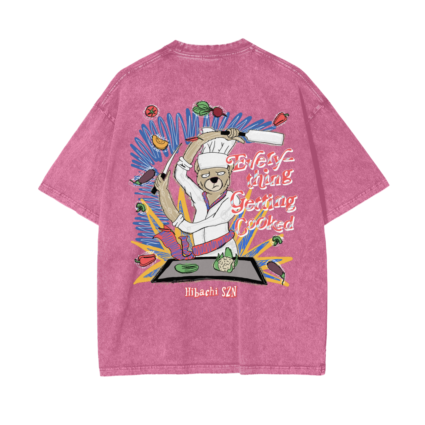 Oversize Short Sleeve Washed T-Shirt